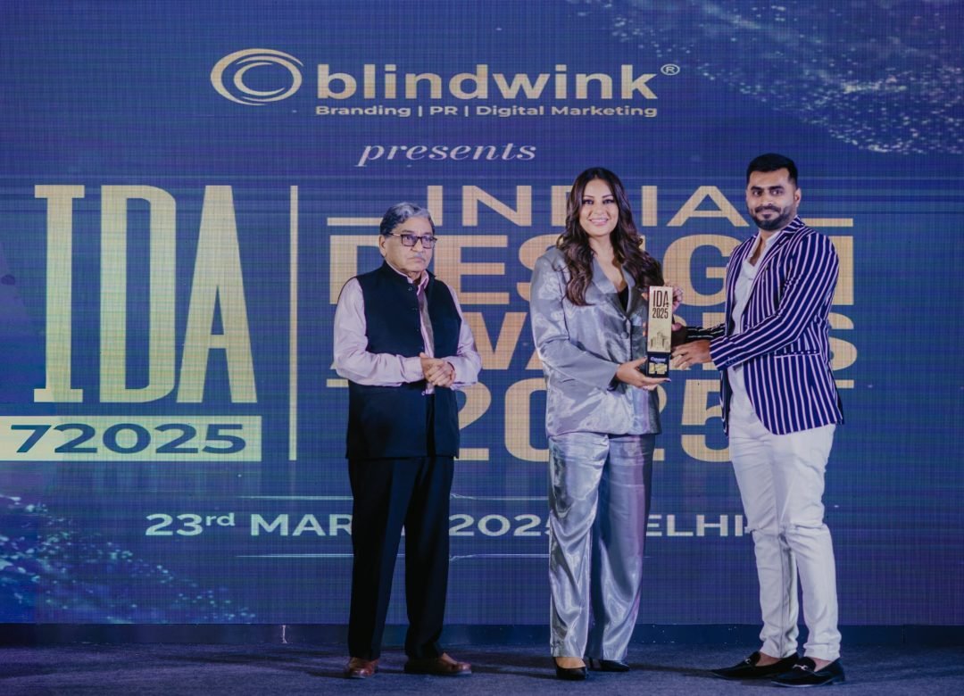 With Bipasha Basu at the Emerging Entrepreneur of the Year 2025 at the India Design Awards 2025. (New Delhi)