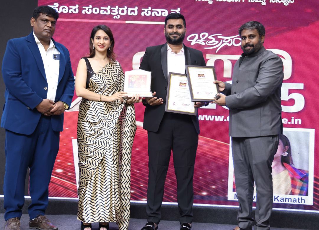 Best Be-Spoke Luxury Interior Designers 2025 – Bengaluru at the Chitra Sante Ugadi Puraskara Edition 1 – 2025